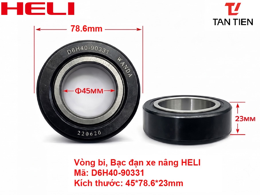 Vòng Bi Xe Nâng HELI D6H40-90331